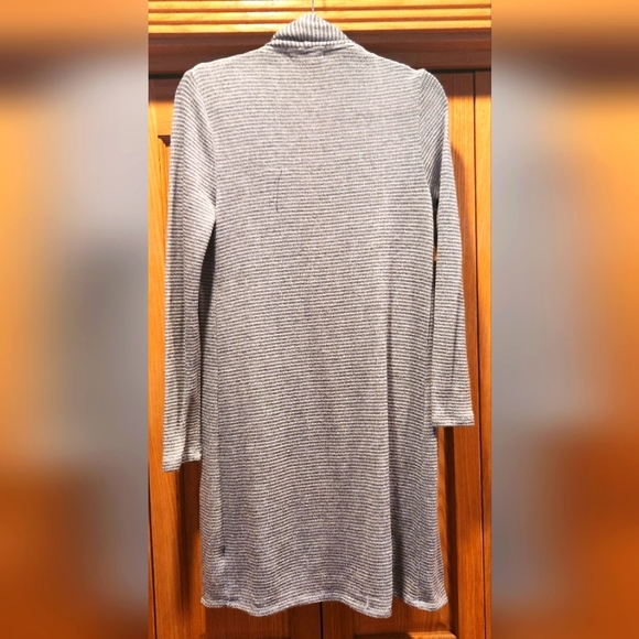 3 for $30* Hippie Rose Gray Open Cardigan Sz L - Picture 2 of 4